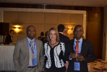 Codex Committee on Food Additives. NHF Delegate Kat Carroll with Country Delegates-