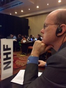Head of NHF Delegation, Scott Tips, Codex Committee on Vet Drug Residues in Foods, Costa Rica, 2015.