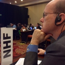 Head of NHF Delegation, Scott Tips, Codex Committee on Vet Drug Residues in Foods, Costa Rica, 2015.